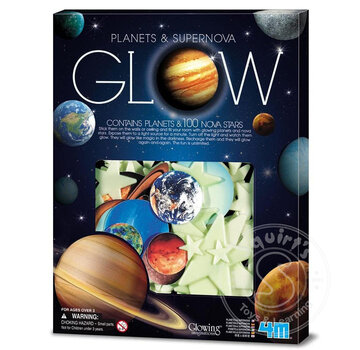 4M Super Nova & Planets (Glow in Dark) - 100Pcs