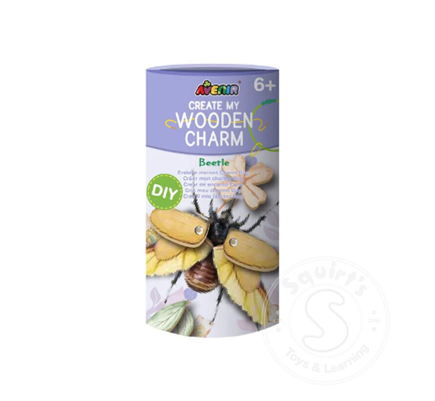Create My Wooden Charm - Assorted