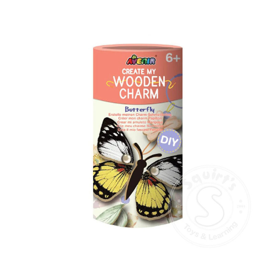 Create My Wooden Charm - Assorted