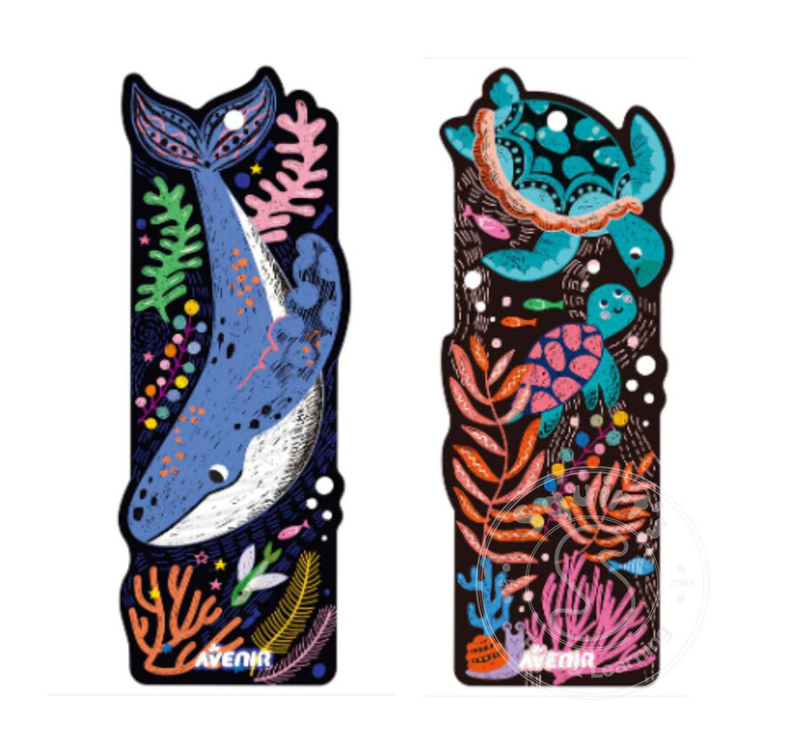 Scratch Bookmarks & Door Hangers - Assorted