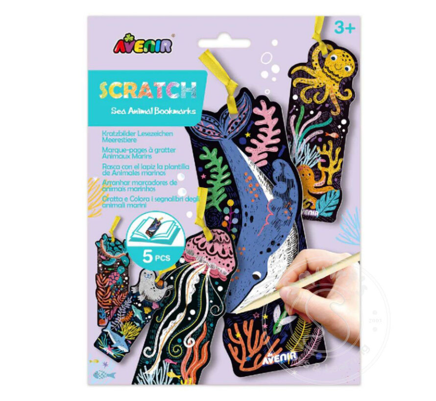 Scratch Bookmarks & Door Hangers - Assorted