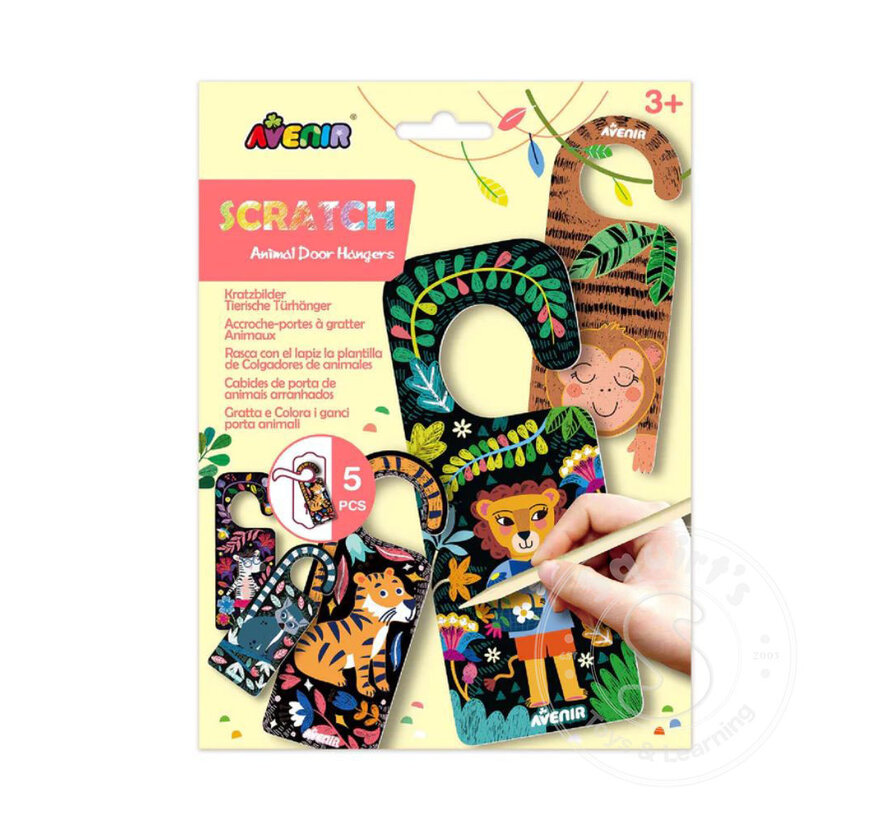 Scratch Bookmarks & Door Hangers - Assorted