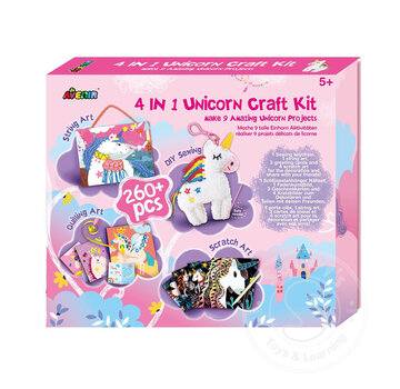 Avenir 4-in-1 Unicorn Craft Kit