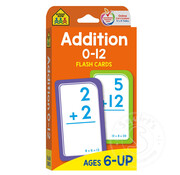 0-12 Addition Flash Cards