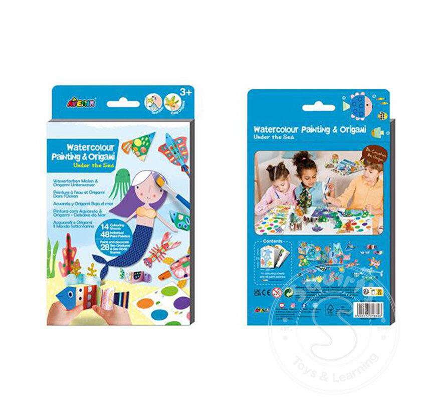 Watercolour Painting & Origami Assorted