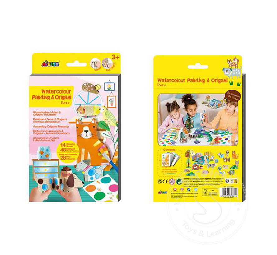 Watercolour Painting & Origami Assorted