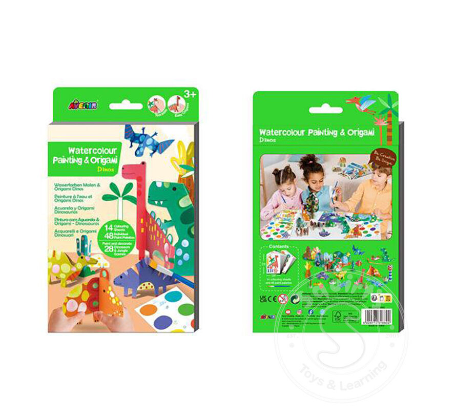 Watercolour Painting & Origami Assorted