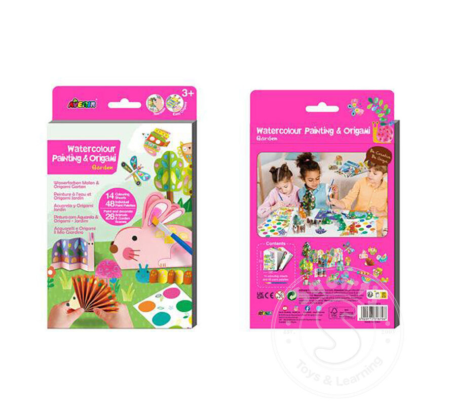 Watercolour Painting & Origami Assorted