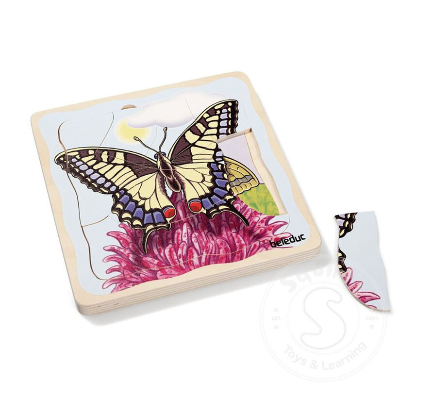 Layer Puzzle - Butterfly