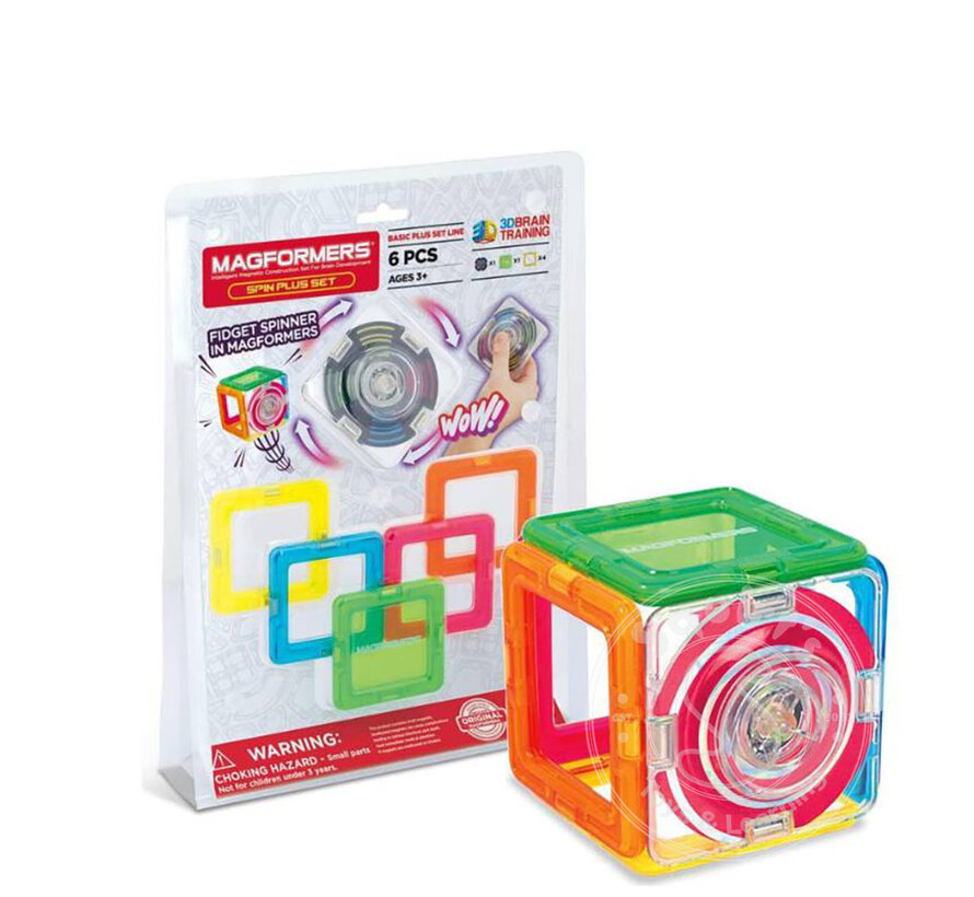 Magformers Spin Plus Set 6pcs