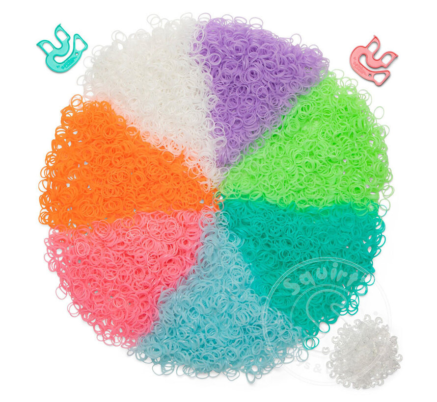 Rainbow Loom® Glow Party Treasure Box