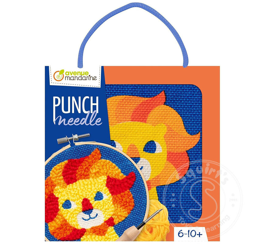 Punch Needle - Lion