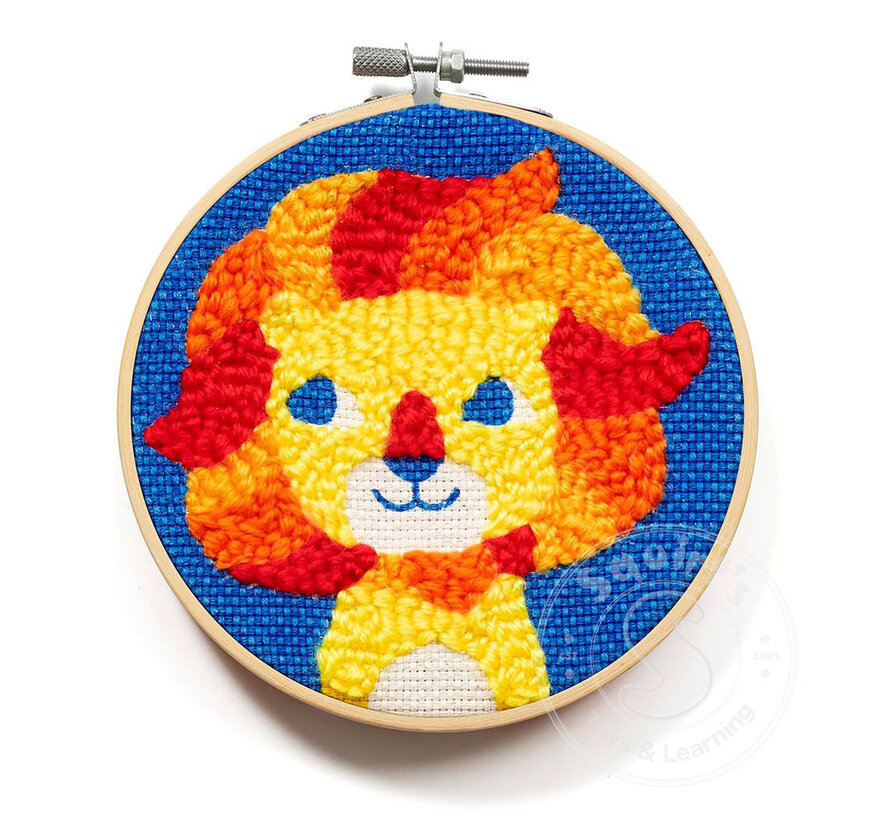 Punch Needle - Lion