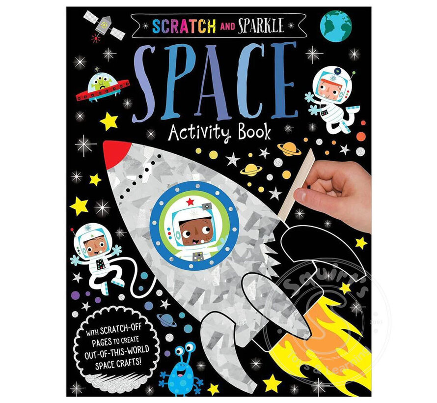 Scratch and Sparkle: Space Activity Book