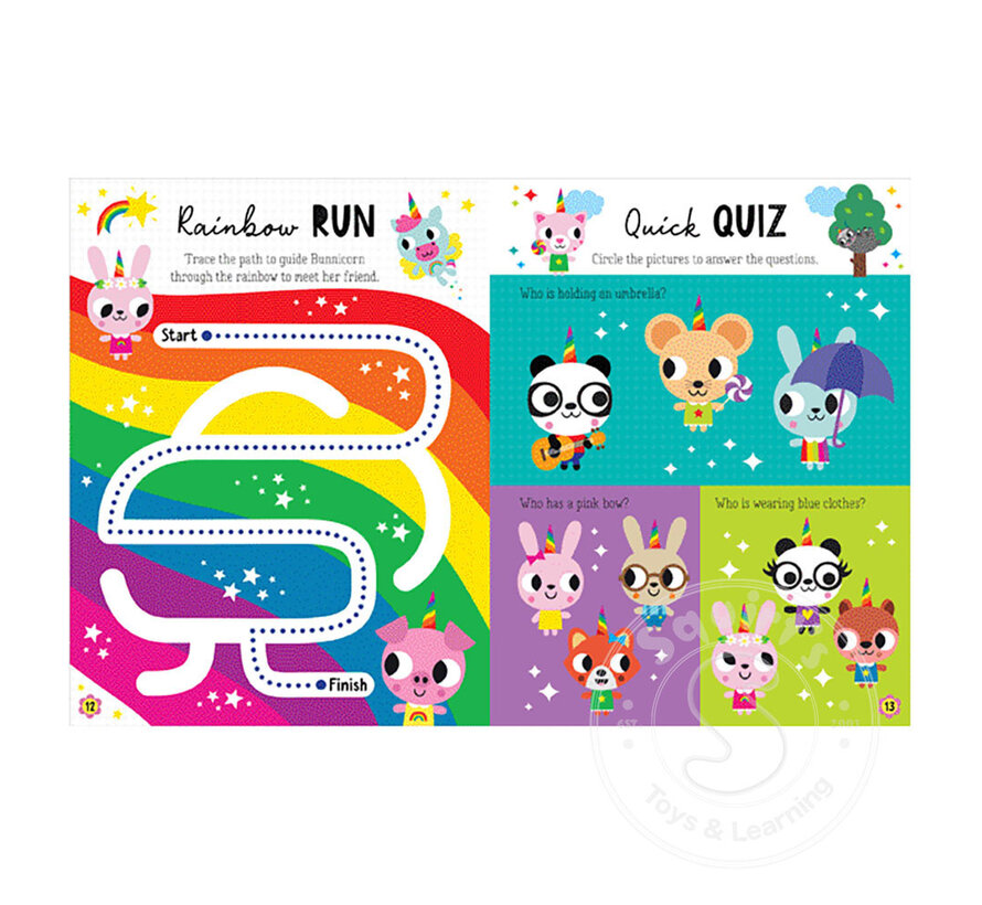 Bunnicorn and Friends Activity Book