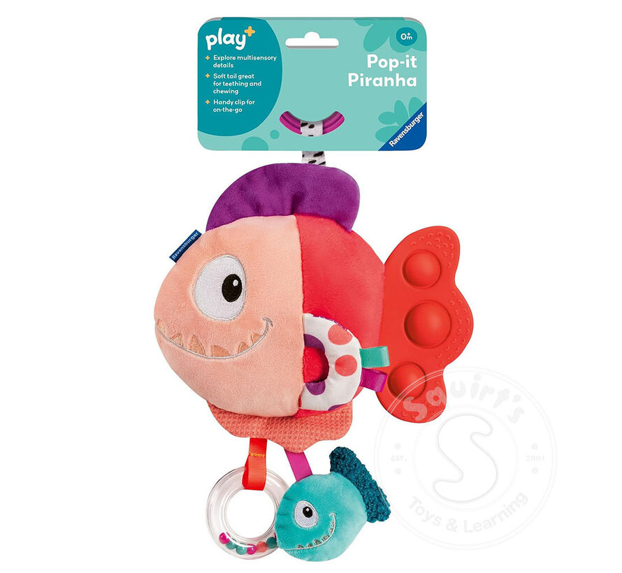 Pop-it Piranha (red)
