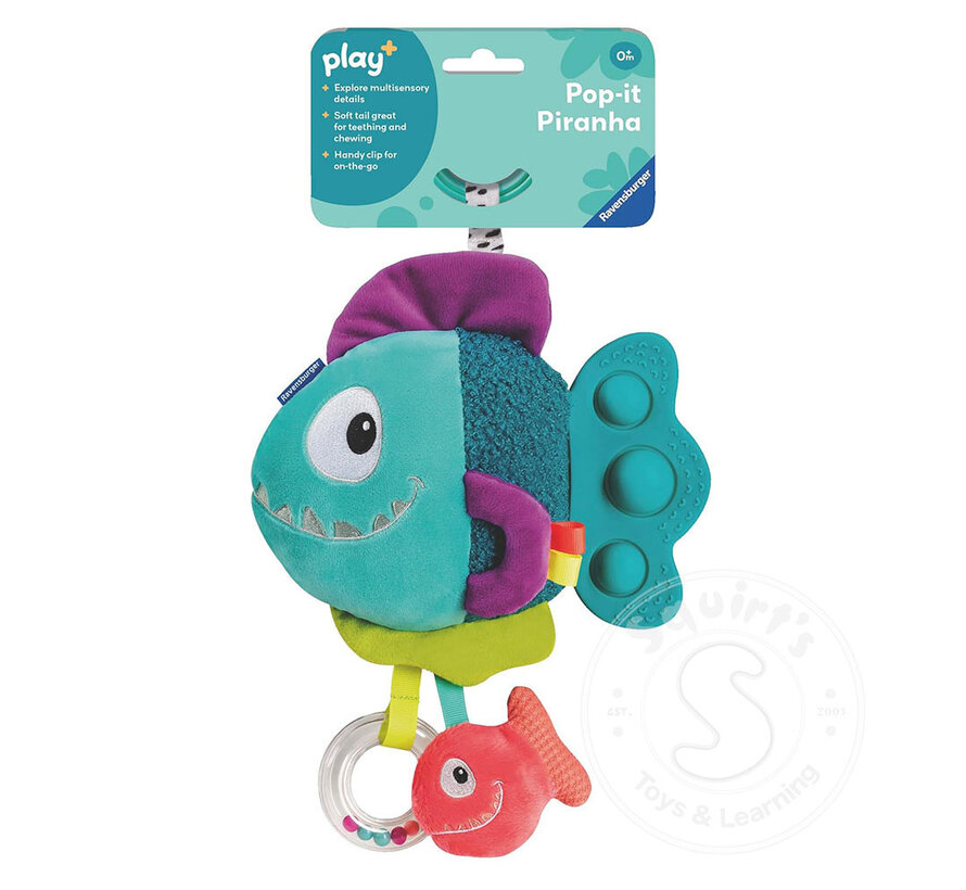 Pop-it Piranha (blue)