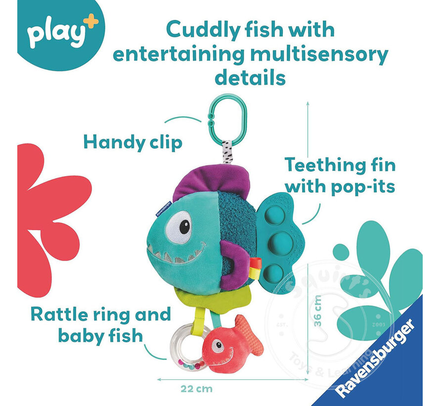 Pop-it Piranha (blue)
