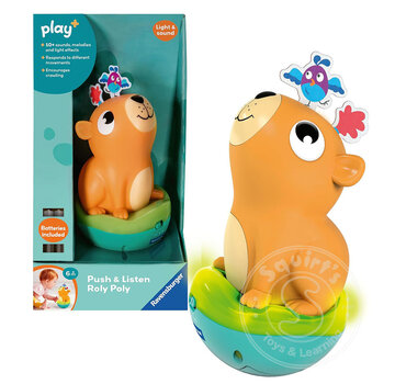 Play+ Push & Listen Roly Poly: Capybara