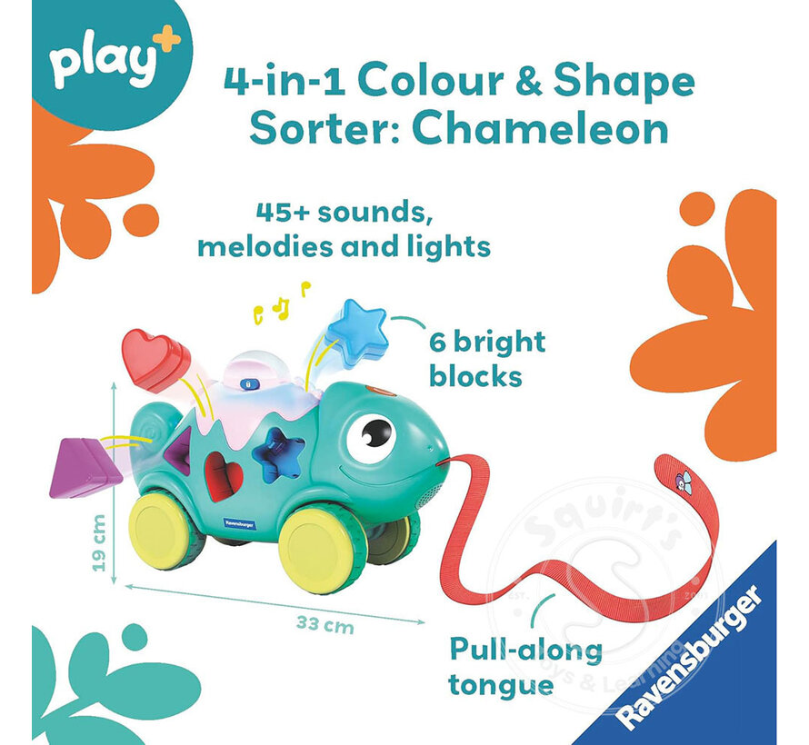 Color & Shape Sorter: Chameleon