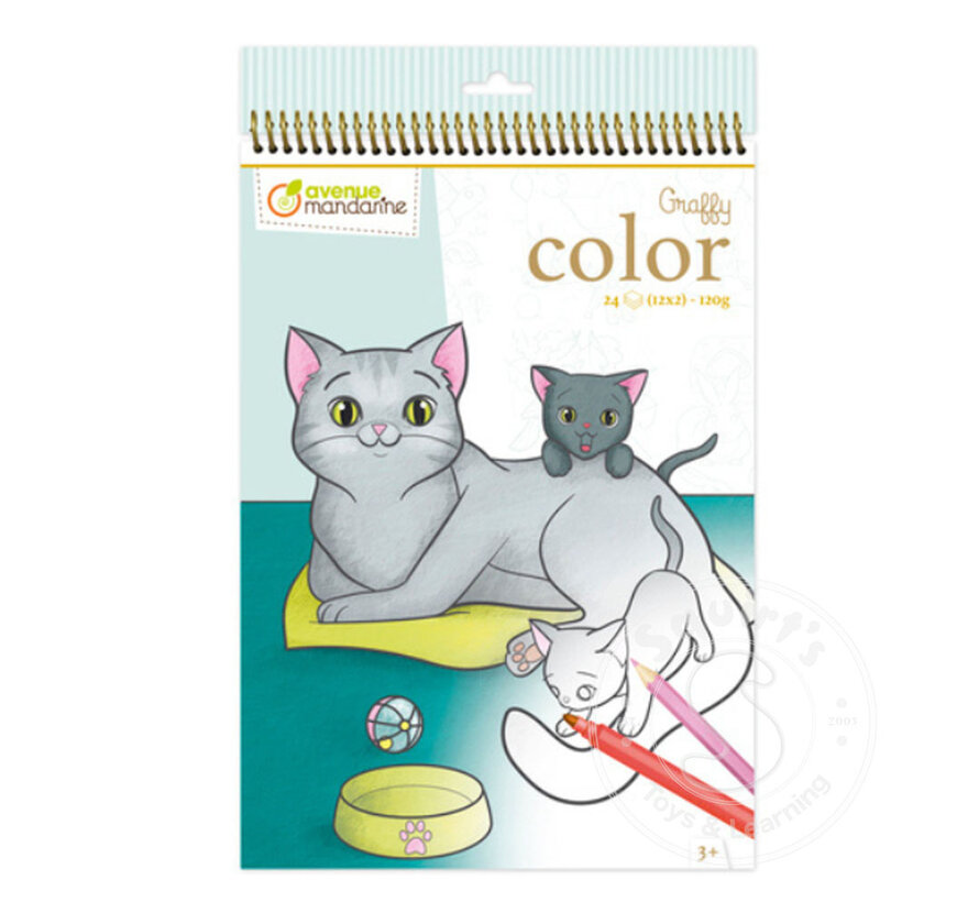 Graffy Colour - Mom and Baby Pets