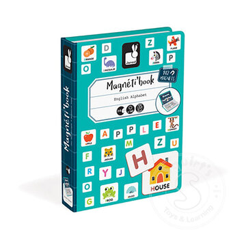 Janod Magnetic Book - English Alphabet