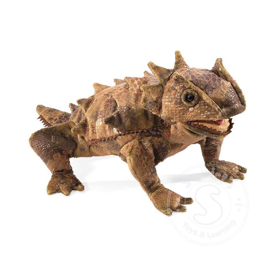 Folkmanis Horned Lizard Puppet