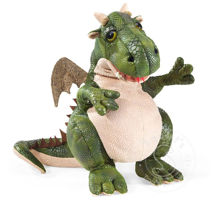 Folkmanis Friendly Dragon Puppet
