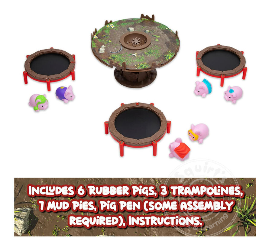 Pigs on Trampolines
