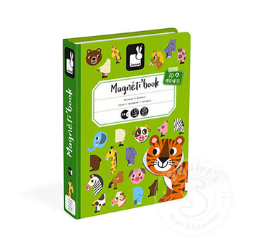 Janod Magnetic Book - Animals