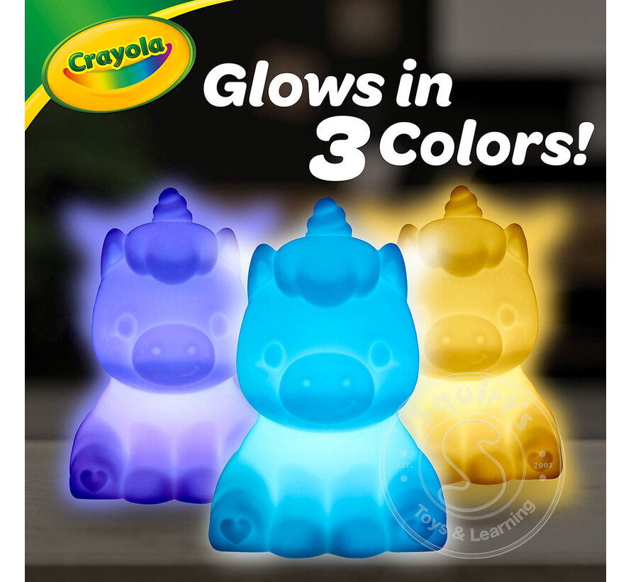 Crayola Light-Ups Recolourable Unicorn
