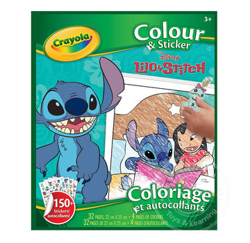 Crayola Crayola Lilo & Stitch, Colour and Sticker Pages