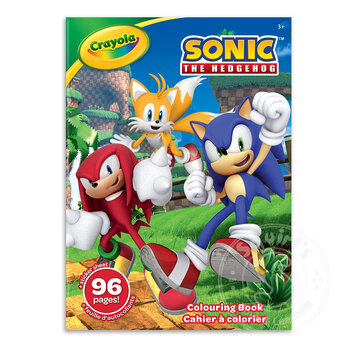 Crayola Sonic Colouring Book (96 pages)