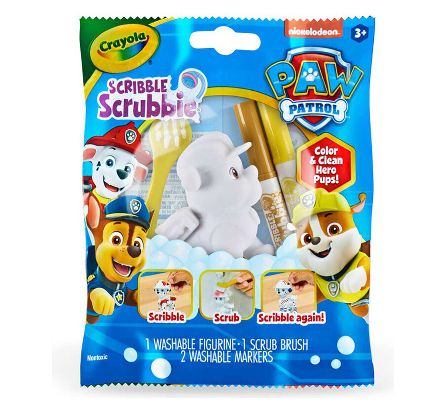 Crayola Scribble Scrubbie Paw Patrol 1ct