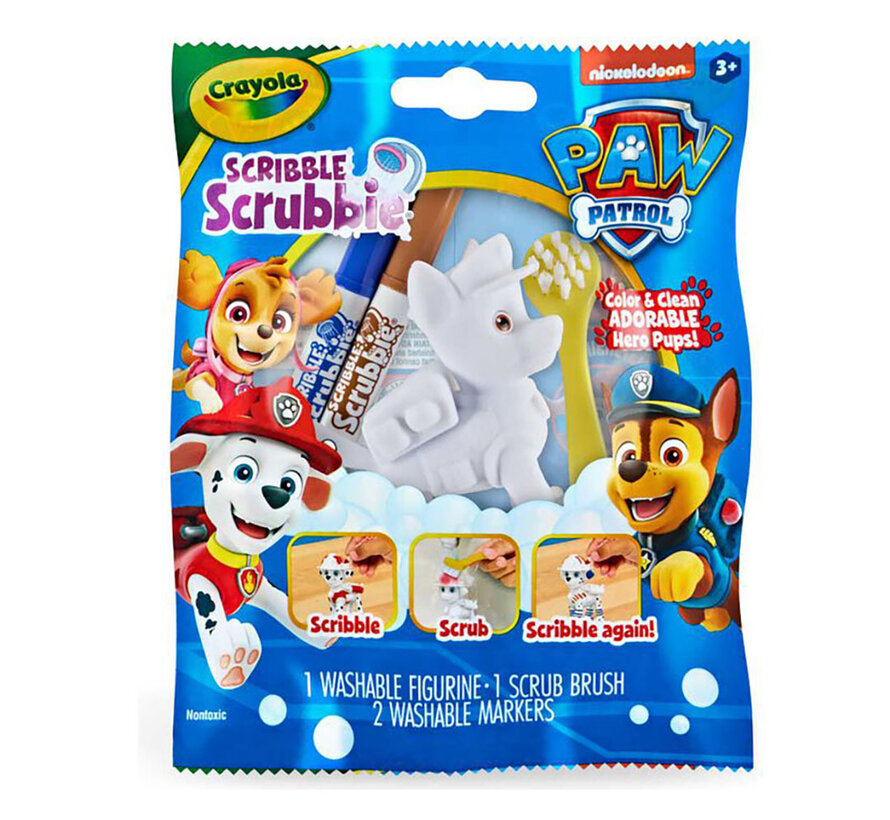 Crayola Scribble Scrubbie Paw Patrol 1ct