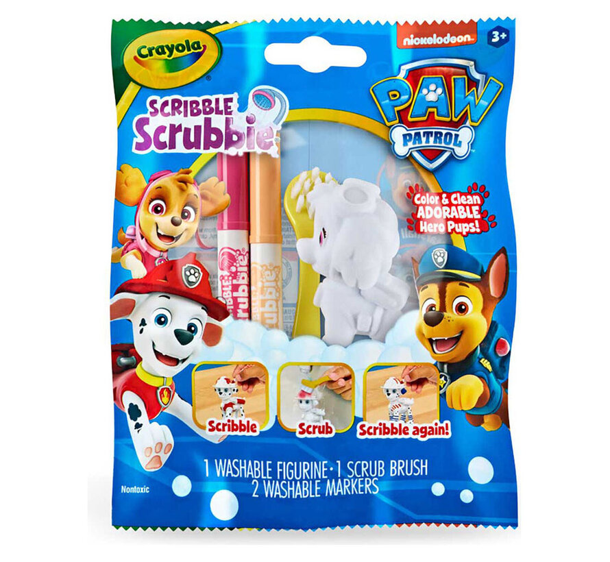 Crayola Scribble Scrubbie Paw Patrol 1ct
