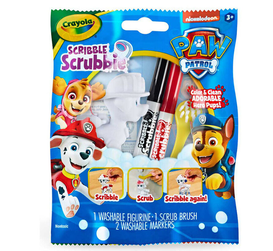 Crayola Scribble Scrubbie Paw Patrol 1ct