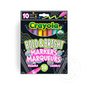 Crayola Crayola Bold & Bright Broad Line Markers, 10 Count