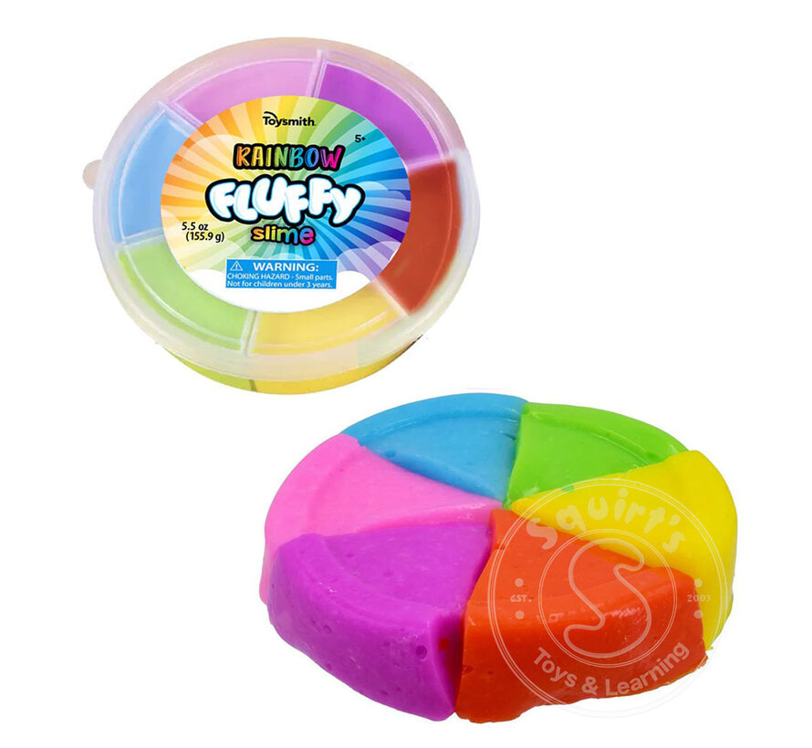 Rainbow Fluffy Slime