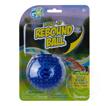 Toysmith GO! Light-Up Rebound Ball