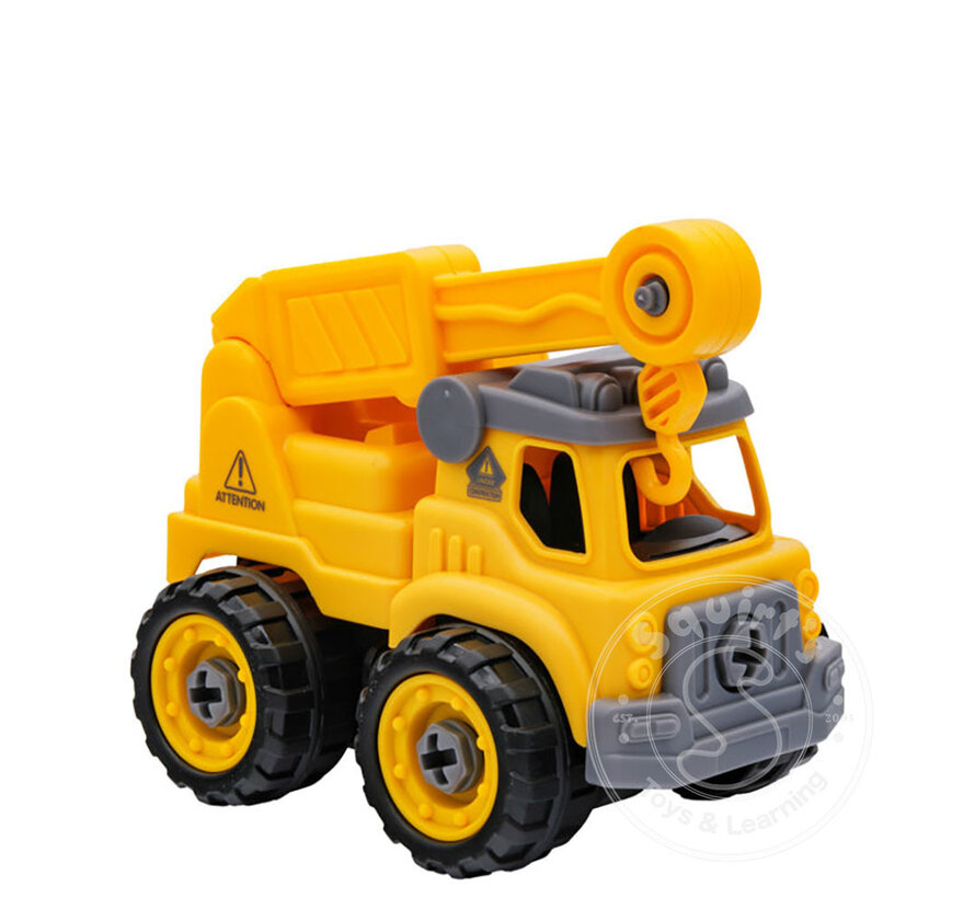 Take Apart Construction Vehicles