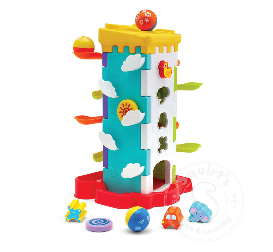 Kidoozie Drop 'n Roll Activity Tower