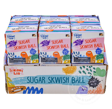 Toysmith Sensory Lab: Sugar Sqwish Ball