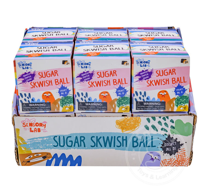 Sensory Lab: Sugar Sqwish Ball
