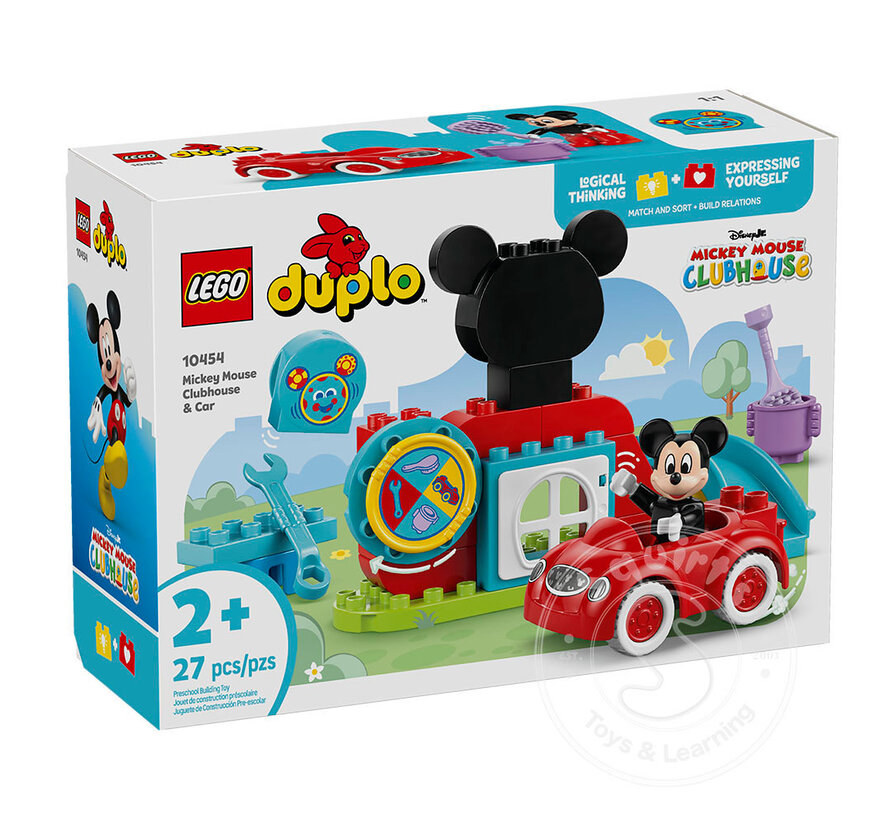 LEGO® DUPLO® Mickey Mouse Clubhouse & Car