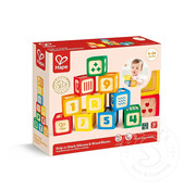 Hape Hape Grip-n-Stack Silicone & Wood Blocks