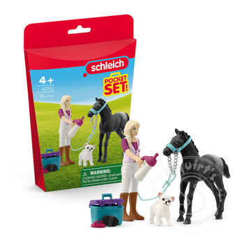 Schleich Schleich Care set foal with Sofia - retired