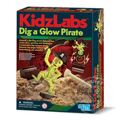 4M KidzLabs Dig-A-Glow Pirate