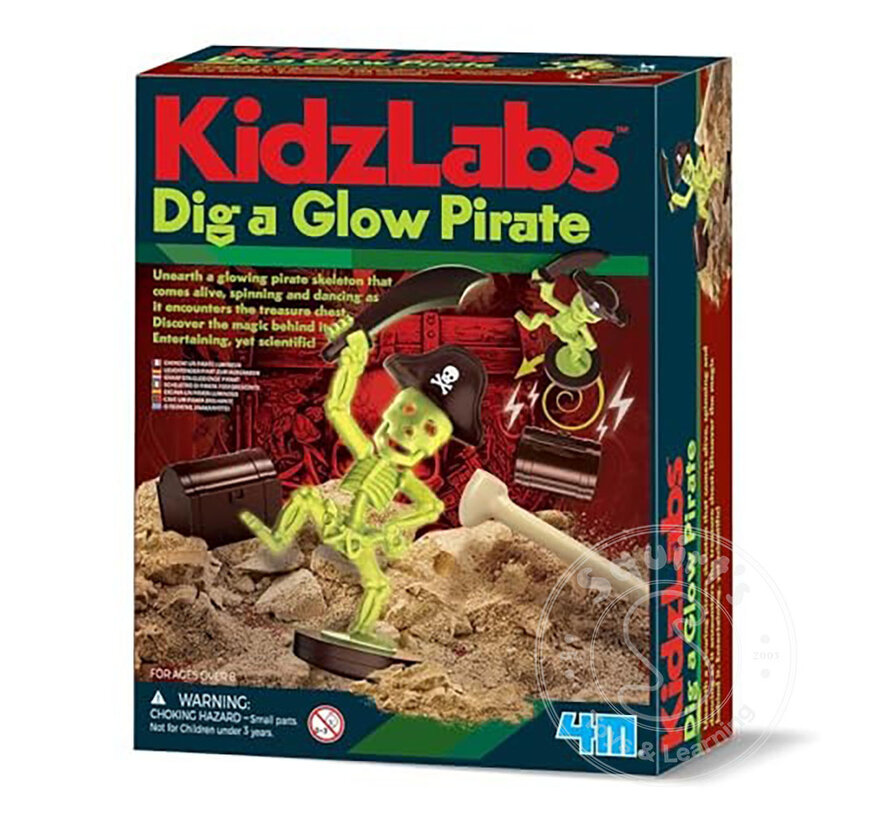 KidzLabs Dig-A-Glow Pirate