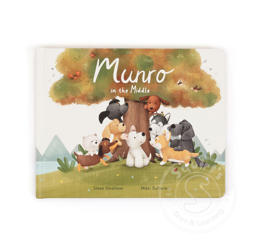 Jellycat Munro in the Middle Book
